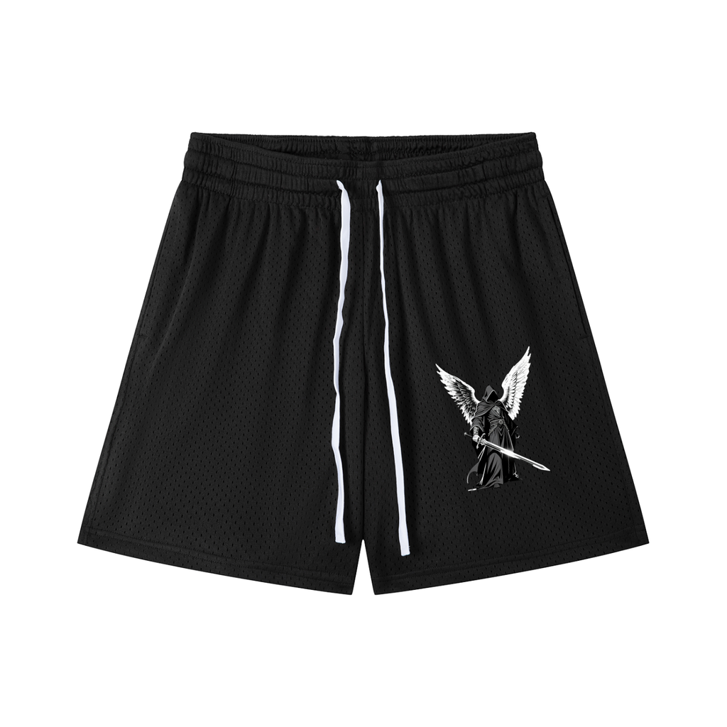 Mesh Drawstring Shorts | Lightweight Unisex Athletic Shorts