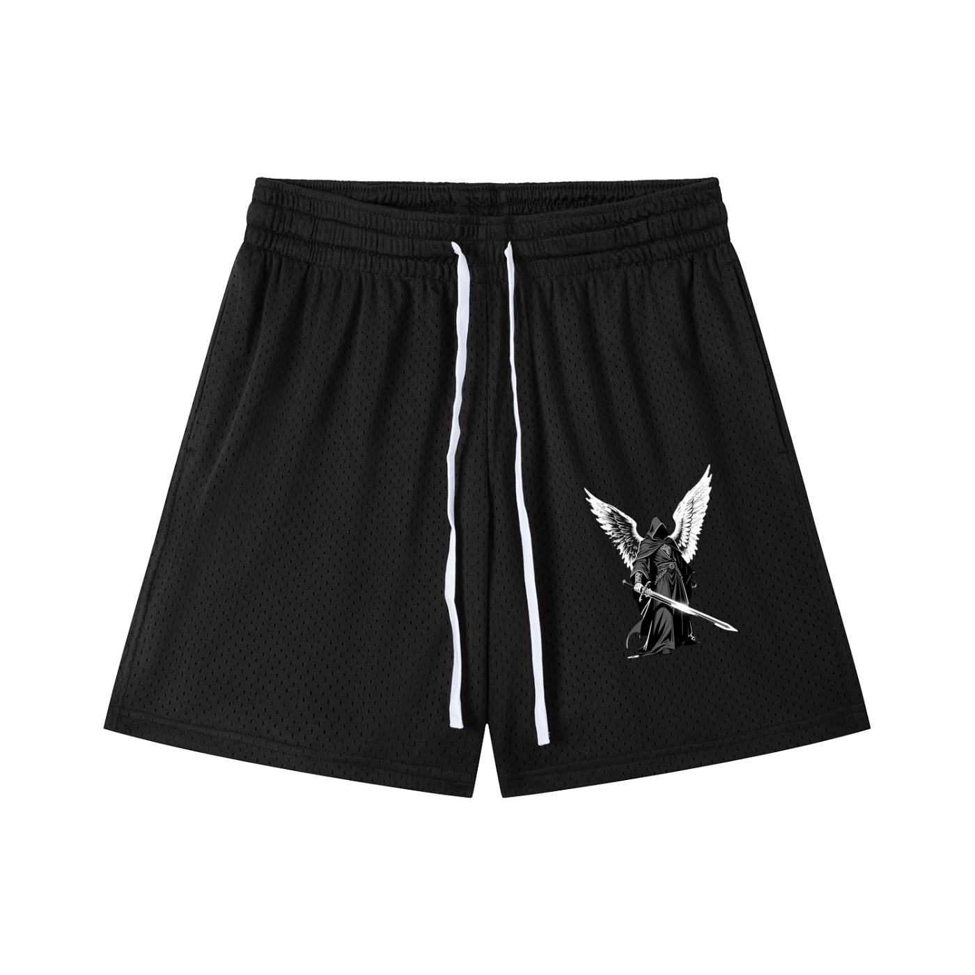 Mesh Drawstring Shorts | Lightweight Unisex Athletic Shorts
